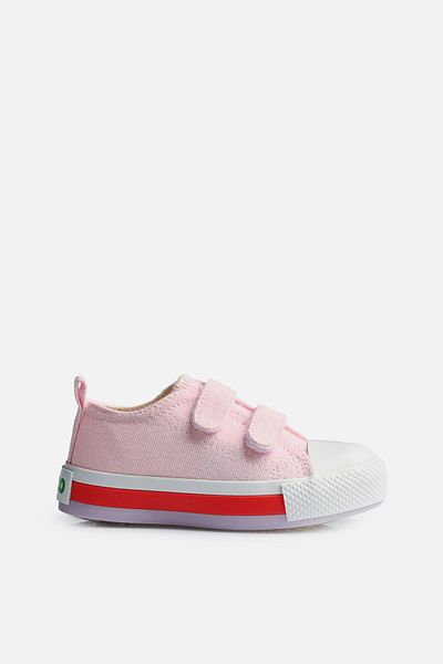 Vicco Pacho Basic Girls Preschool Pink Sneakers