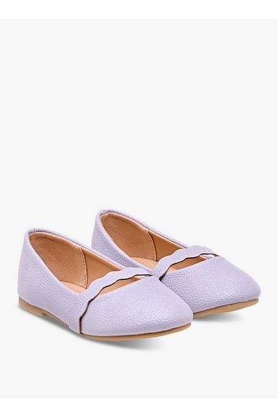 Flora Bella by Shoexpress Textured Slip-On Ballerina Shoes