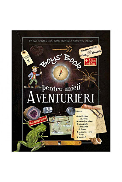 Rao Carte pentru băieți pentru micii aventurieri - Michele Lecreux