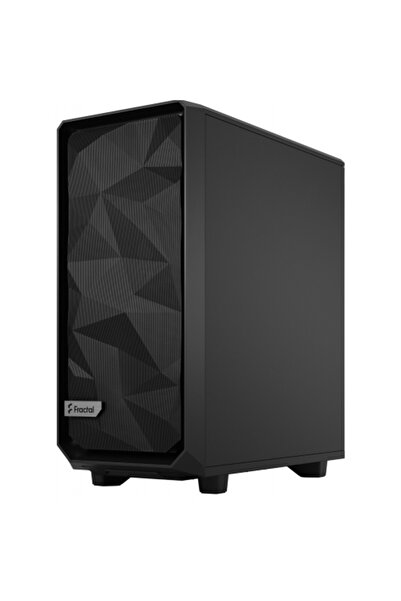 Fractal Design Carcasa Fractal Design Meshify 2 Compact Light TG Black, Middle Tower, Tempered Glass (Negru)
