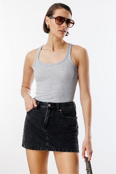 GENIUS STORE Γυναικείο ριμπ βλέμμα με χοντρό λουράκι Basic Athlete ATLET1