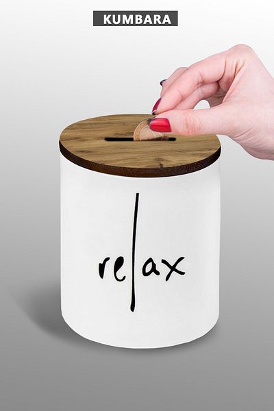 yhfoto Relax Design 9 cm Small Size Ceramic Tabletop Piggy Bank 25Kmb147