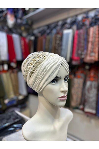 miss ipekçe İncili Taşlı Dolgulu Bone