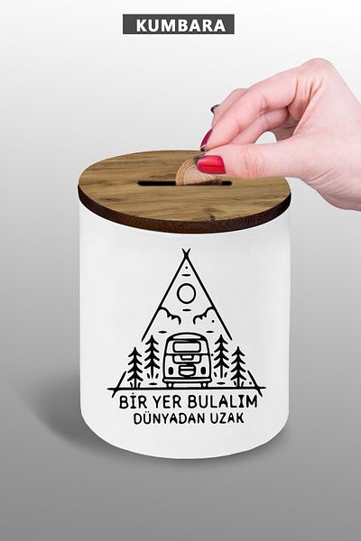 Bytwo Κεραμικός κουμπαράς 9 cm με οπτικό - 25kg104 Μικρό Μέγεθος Επιτραπέζιο