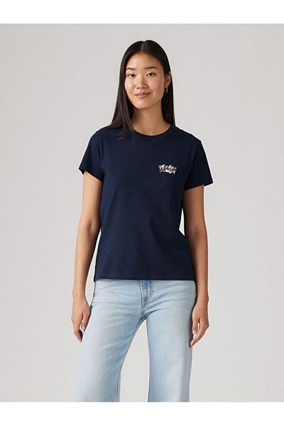 Levi's ΓΥΝΑΙΚΕΙΑ ΜΠΛΟΥΖΑ ΜΕ ΣΧΕΔΙΟ ΛΟΥΛΟΥΔΙΩΝ ΣΤΟ ΛΑΥΡΟ ΜΠΛΕ 17369-2949