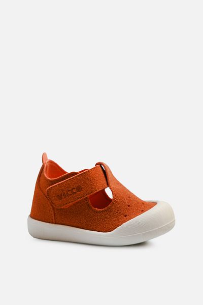 Vicco Loro Basic Girl First Step Orange Casual Shoes