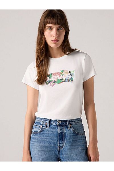 Levi's A TÖKÉLETES NŐI VIRÁGMINTÁS FEHÉR PÓLÓ 17369-2931