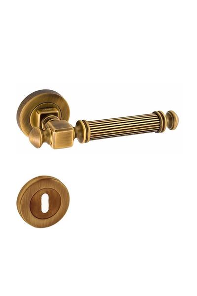 EYMEN YAPI Concept Rosetă Bosfor Mâner de ușă, Olifka Galben Antique pentru Cameră