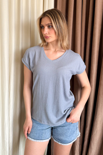 ModaPlaza Жіночий боді з V-подібним вирізом 5039