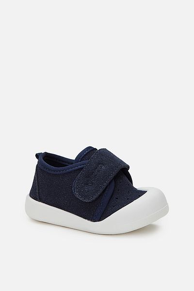 Vicco Anka Baby Boy First Step Navy Blue Slippers