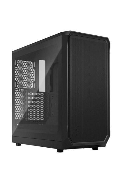 Fractal Design Carcasa Fractal Design Focus 2, MiddleTower, Sticlă securizată (Negru)