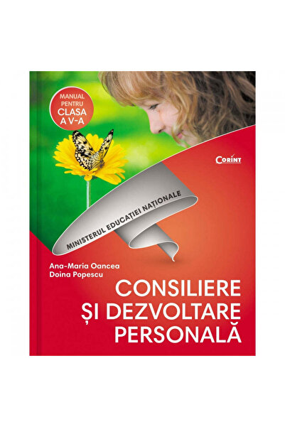 Corint Manual Clasa A V-A - Consiliere si Dezvoltare Personala + CD, Ana Mari...