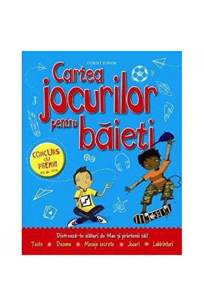 Corint Cartea de jocuri pentru băieți - Lisa Miles