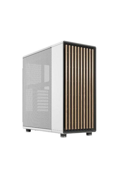 Fractal Design Carcasa Fractal Design North Mesh, Middle Tower, fara sursa, ATX (Alb)