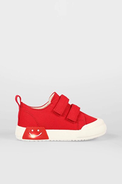 Vicco Luffy Işıklı Kız Bebek Kırmızı Spor Ayakkabı