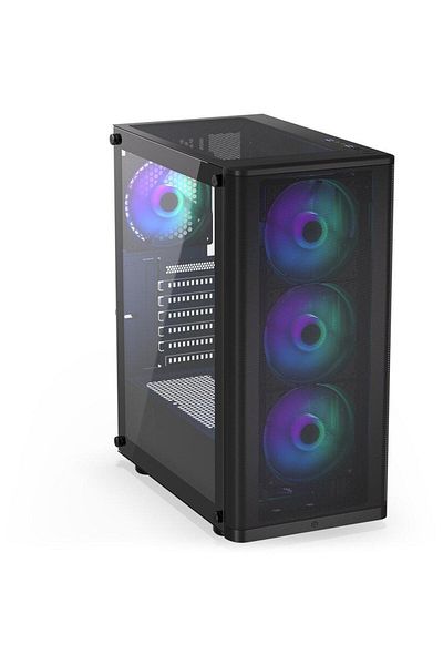 Endorfy Carcasa Endorfy Ventum 200 ARGB, Mid-Tower, Negru