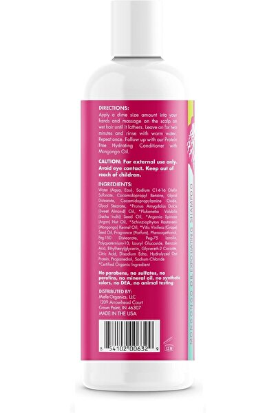 mielle organics Exfoliating Shampoo with Mongongo Oil 240ml
