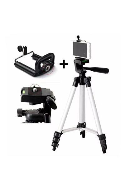 Aklow akyoleticaret profosyonel bluetooth kumandalı tripot kamera ve video çe...
