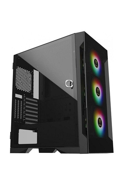 gamdias Carcasa Gamdias Talos E2 Elite, Mid Tower, Tempered glass (Negru)
