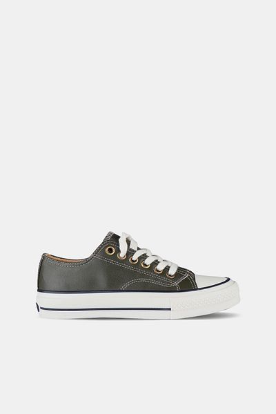 Vicco Navar Basic Unisex Khaki Sneaker - Young