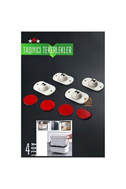 ModaCar Bilyeli Mini Taşıyıcı Tekerlek Seti 360D Yapışkanlı