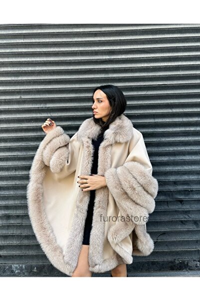 Furora Store Kadın kaşmir panço