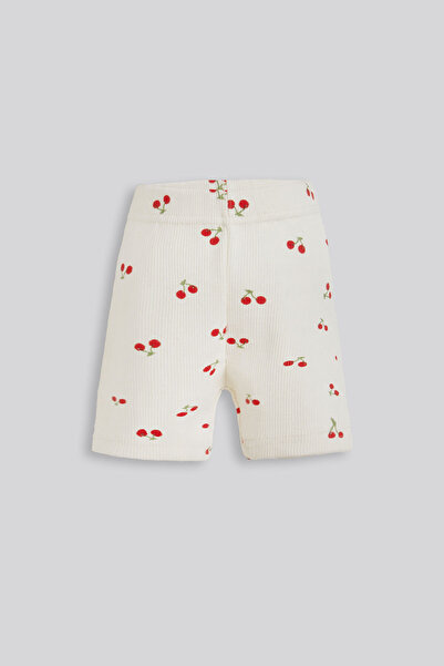 MARKOLL 1-5 YaşTayt Kirazlı Biker Tayt Kısa Tayt