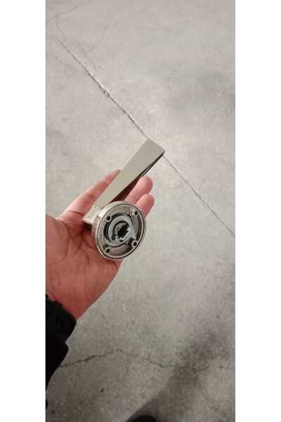 PİRAMİT Pyramid Steel Door Handle Satin (Left Hand)