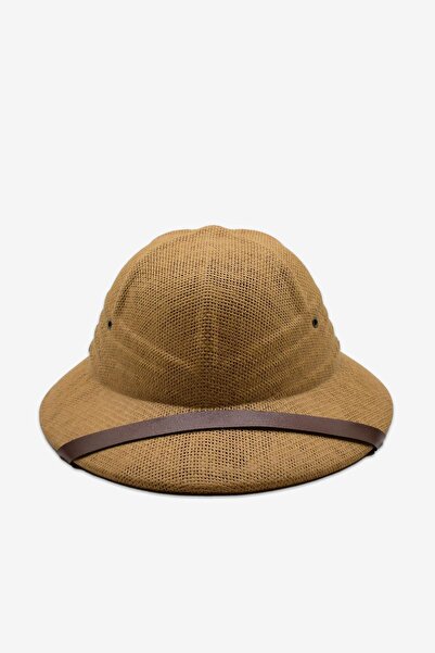 Külah Premium Safari Explorer Καπέλο Unisex Ρυθμιζόμενο Ψάθινο Κράνος