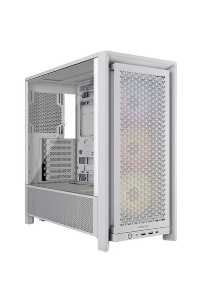 Corsair Frame 4000d Rs Argb Medium Case - White