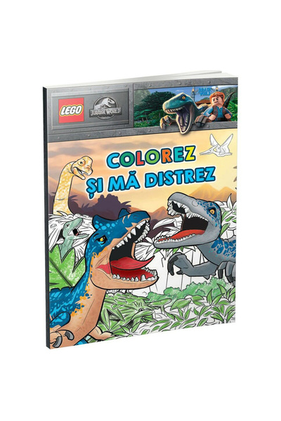 Gama Colorez si ma distrez! - Jurassic World / Lego