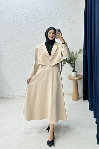 lurex moda Σετ φούστας με ζώνη ώμου