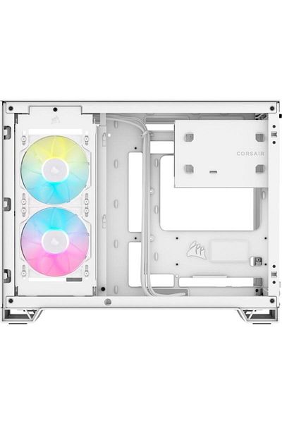 Corsair Carcasa Corsair iCUE LINK 2500X RGB, Mini Tower, tempered glass (Alb)