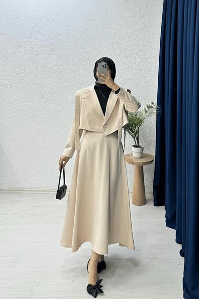 lurex moda Σετ φούστας με ζώνη ώμου