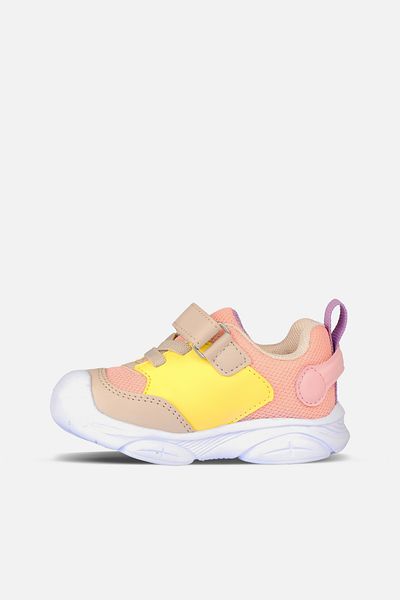 Vicco Powder Colored Beijing Lightweight Baby Girl Sneakers