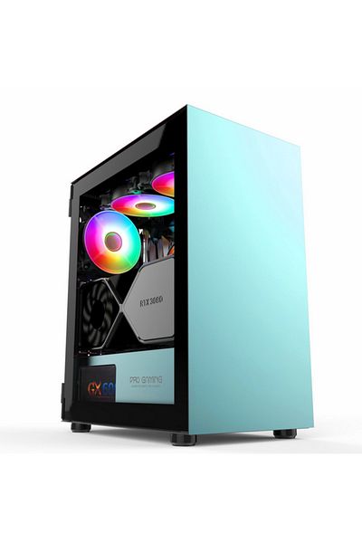 Pro GaminG Carcasa PRO GAMING MYRMIDON, ARGB, Mini Tower (Verde)