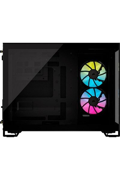 Corsair Carcasa Corsair iCUE LINK 2500X RGB, Mini Tower, tempered glass (Negru)