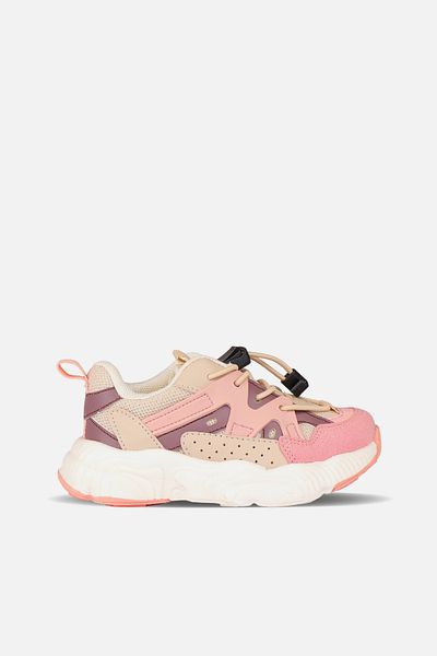 Vicco Cosmic Ii Lightweight Baby Girl Powder Sneakers
