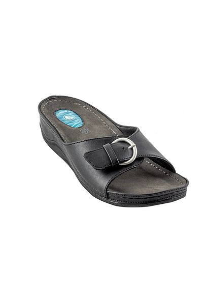 Ceyo Arme City Ceyo Ac9946 Lightweight Cork Sole Comfortable Slippers with Heel Spur Gel