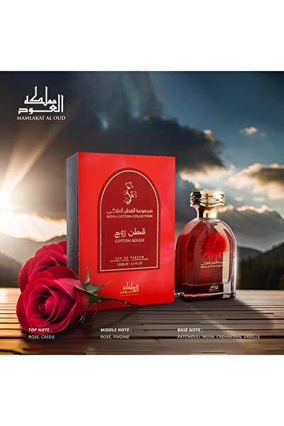 Mamlakt Al Oud Apa de Parfum Βαμβάκι Rouge της Mamlakt al Oud, Femei, 100 ml