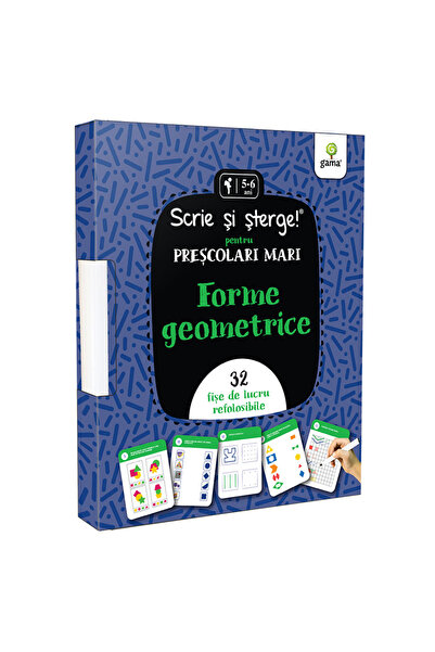 Gama Forme geometrice/Scrie și șterge!
