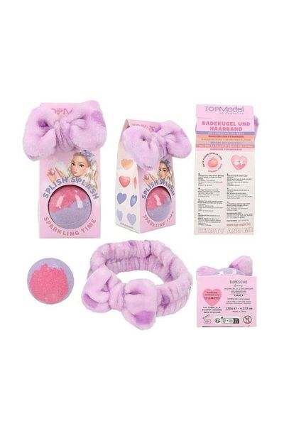 Top Model Topmodel Bath Ball and Hair Band Purple