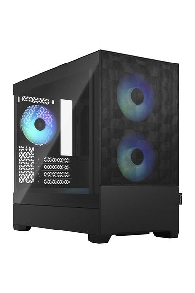 Fractal Design Carcasa Fractal Design Pop Mini Air RGB, Middle Tower, fara sursa, ATX (Negru)