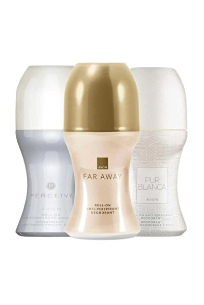 AVON Perceive, Pur Blanca ve Far Away Kadın Rollon Paketi