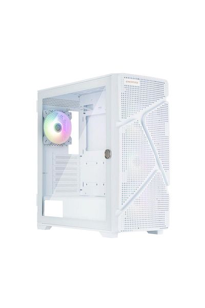 ENERMAX Carcasa Enermax MarbleShell MS31 RGB, Middle Tower, Fara sursa, ATX, E-ATX (Alb)