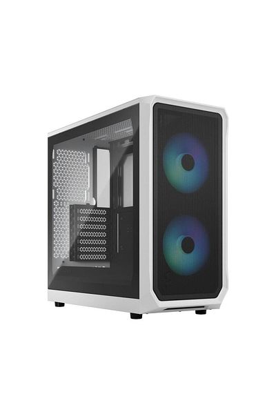Fractal Design Carcasa Fractal Design Focus 2 RGB, Middle Tower, fara sursa, ATX (Alb/Negru)