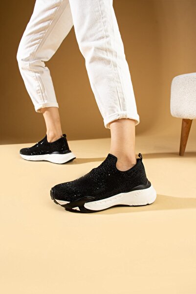 Seniorah Γυναικεία αθλητικά παπούτσια Cupido Black - Stretch