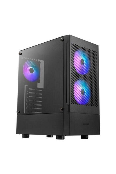gamdias Carcasa Gamdias Talos E3 Mesh, Middle Tower, tempered glass (Negru)