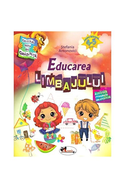 Aramis Educație lingvistică 4-5 ani, Stefania Antonovici