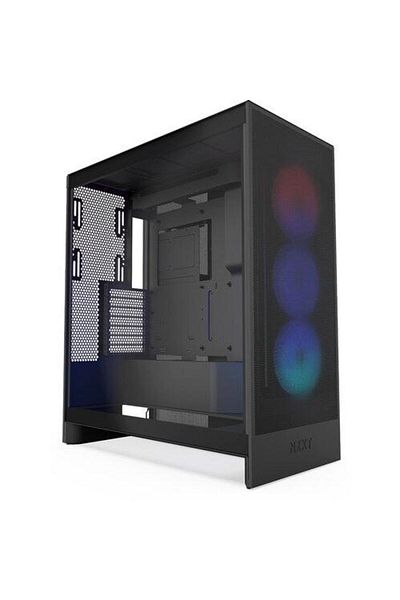 Nzxt Carcasa NZXT H7 Flow RGB 2024, Mid-Tower, ATX, Negru